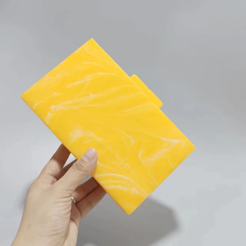 Свадебная желтая вечерняя сумка через плечо - Фотография_6