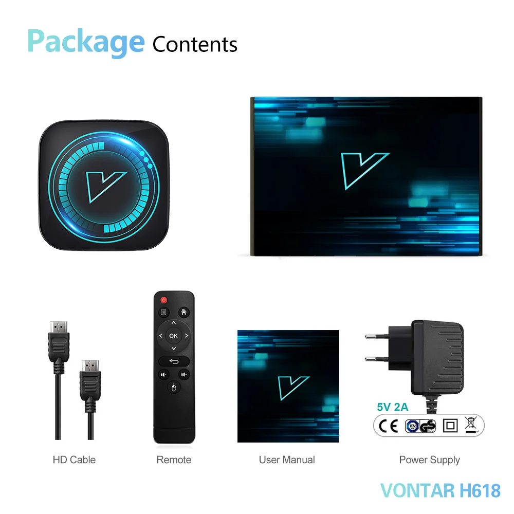 Тв-приставка vontar android 12 - Фотография_6