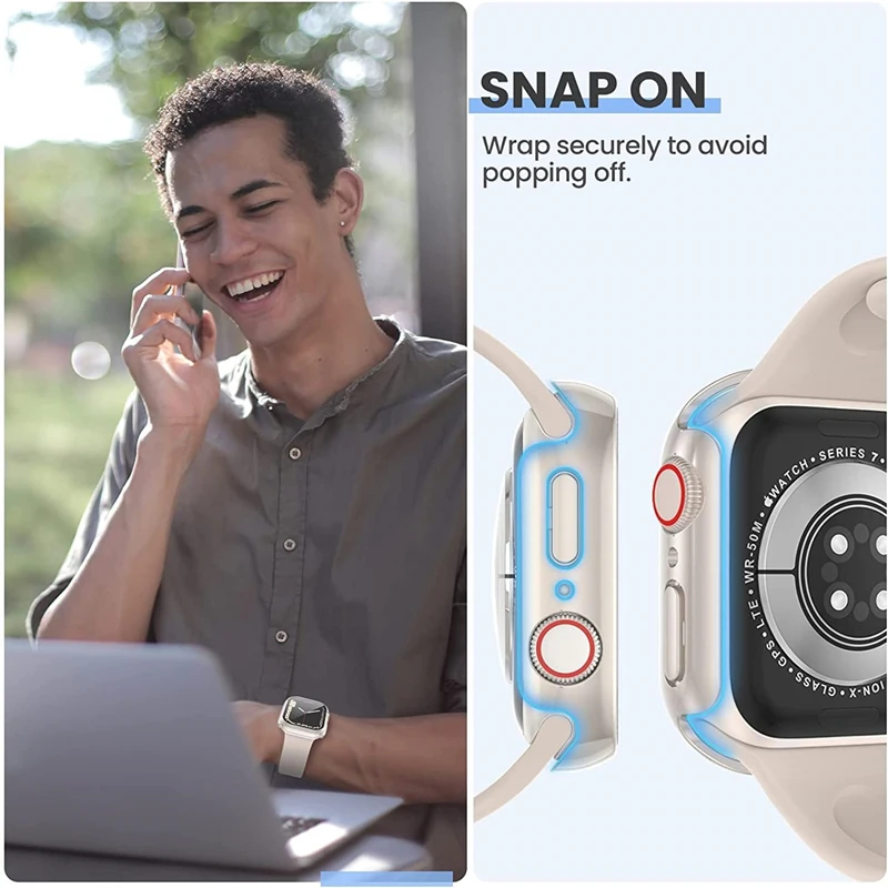 Стекло + чехол для apple watch - Фотография_5