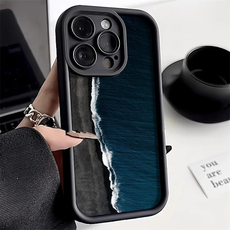 Мягкий силиконовый чехол candy liquid для телефона для iphone 13 - Фотография_3