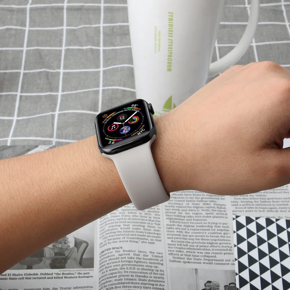 Силиконовый ремешок для apple watch - Фотография_5