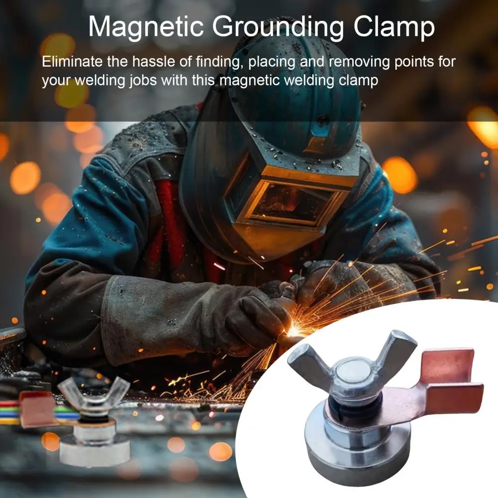 Магнитный сварочный зажим для заземления - Фотография_3