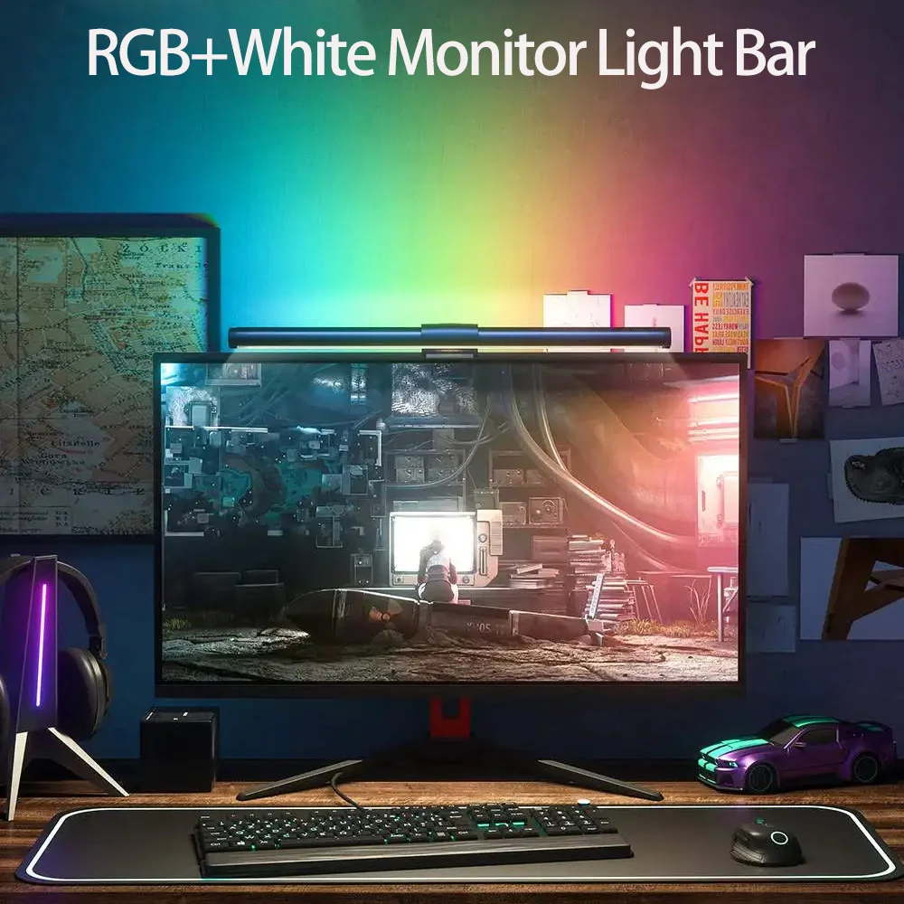 Rgb настольная атмосферная световая полоса