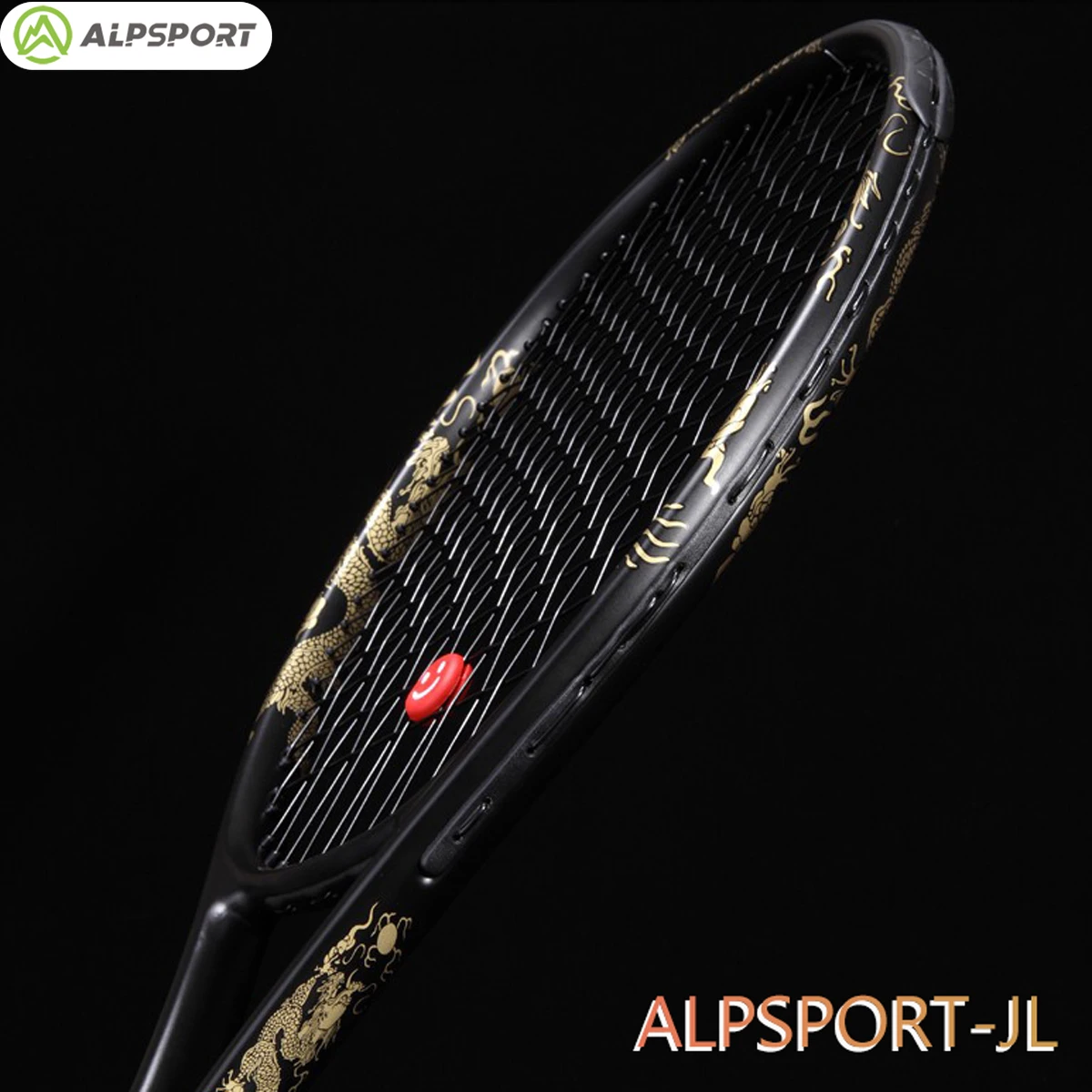Теннисная ракетка alpsport pro t800 — углеродное волокно 18 карат с сумкой