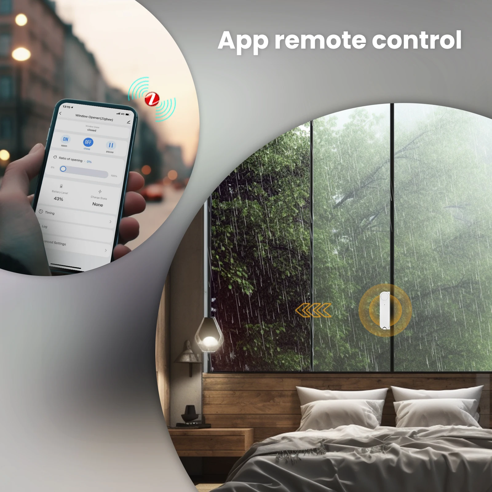 Tuya zigbee smart sliding window - Фотография_2