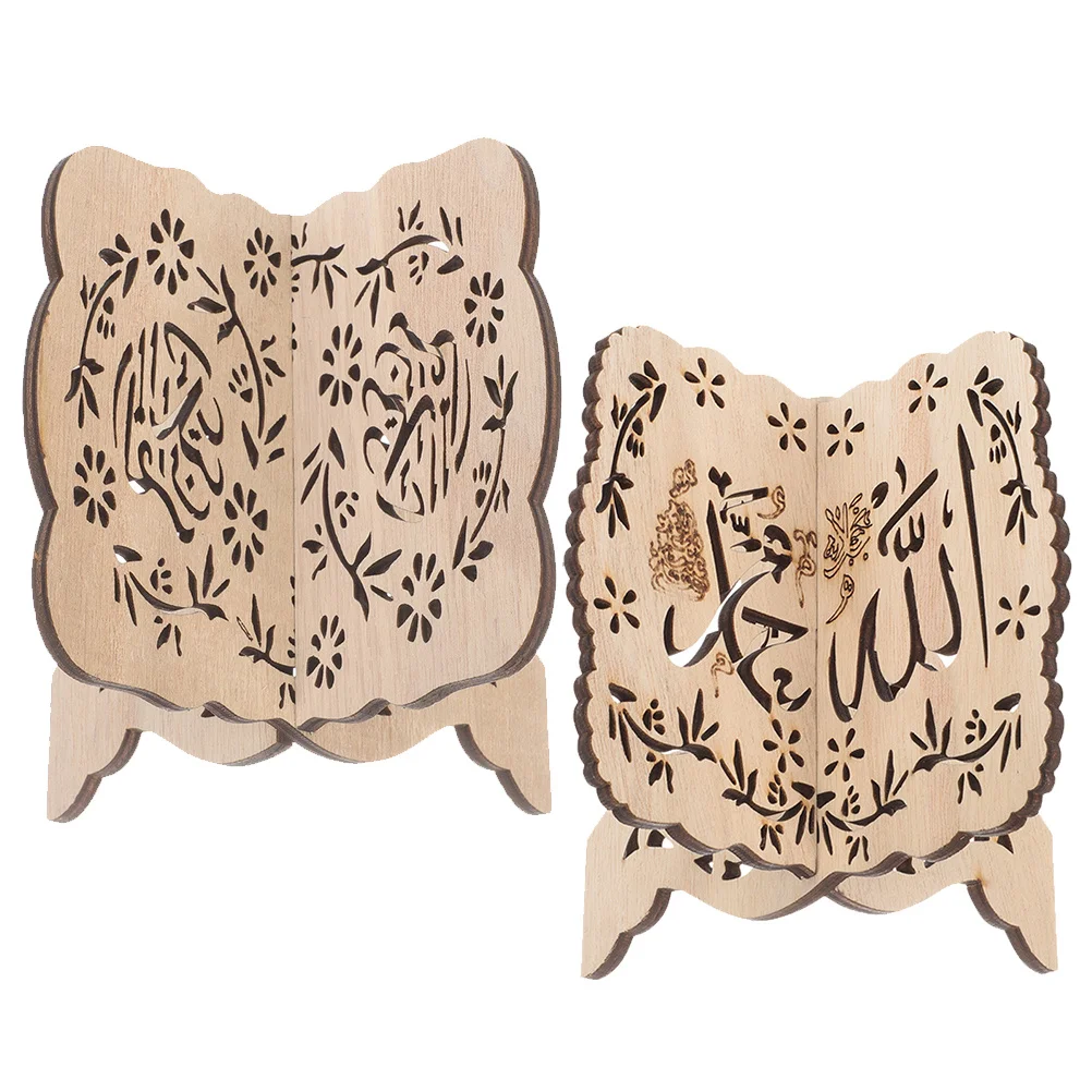 Держатель для книг деревянная подставка - Фотография_6