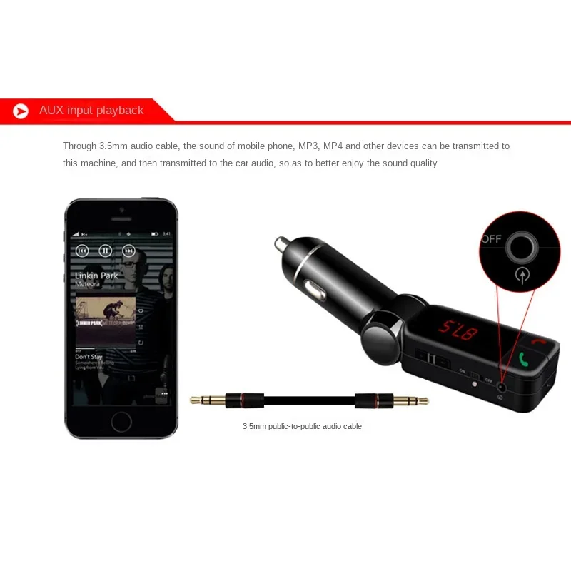 Bc06 автомобильный bluetooth-совместимый - Фотография_4