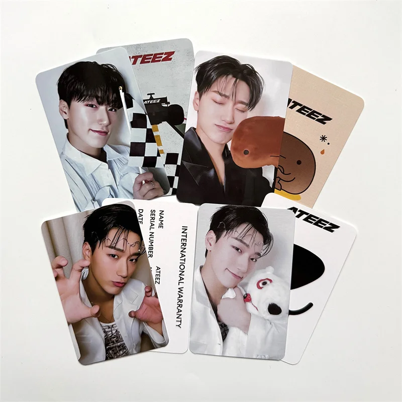 Альбом ateez lomo card golden hour: part - Фотография_2