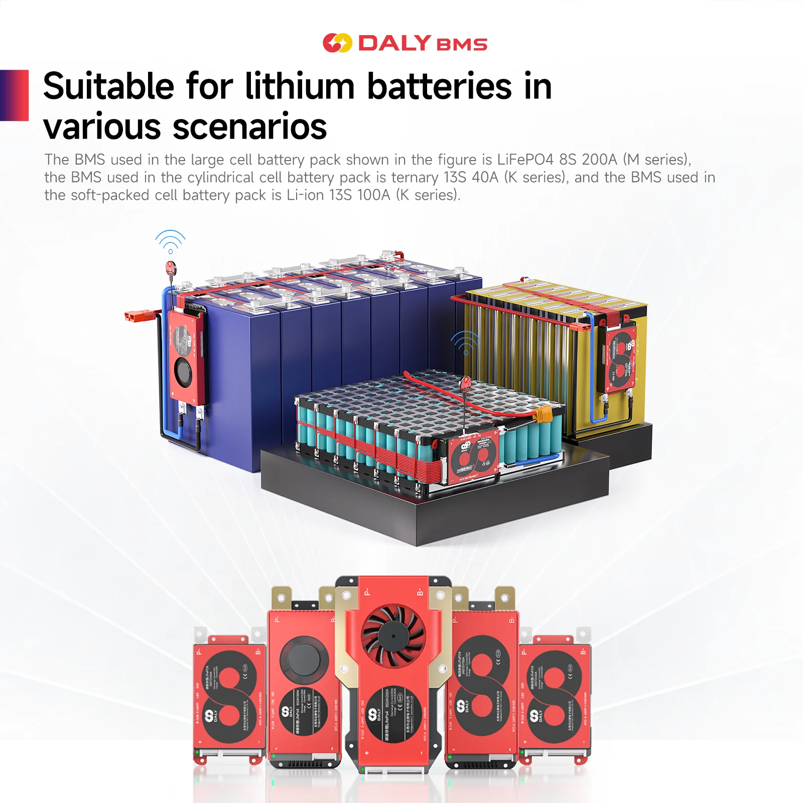 Daly smart bms lifepo4 4s 12v 8s - Фотография_4