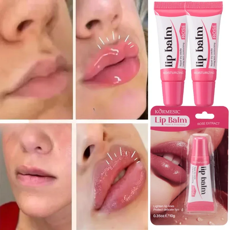 Бальзам для губ rose мягкое и длительное