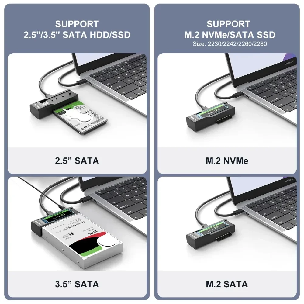 Корпус ssd maiwo m2 nvme ngff type c 10 гбит/с pcie m.2 ssd case 2 - Фотография_3