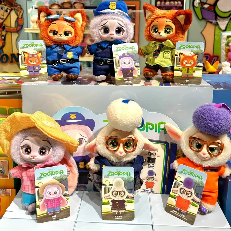 Disney miniso zootopia слепая коробка