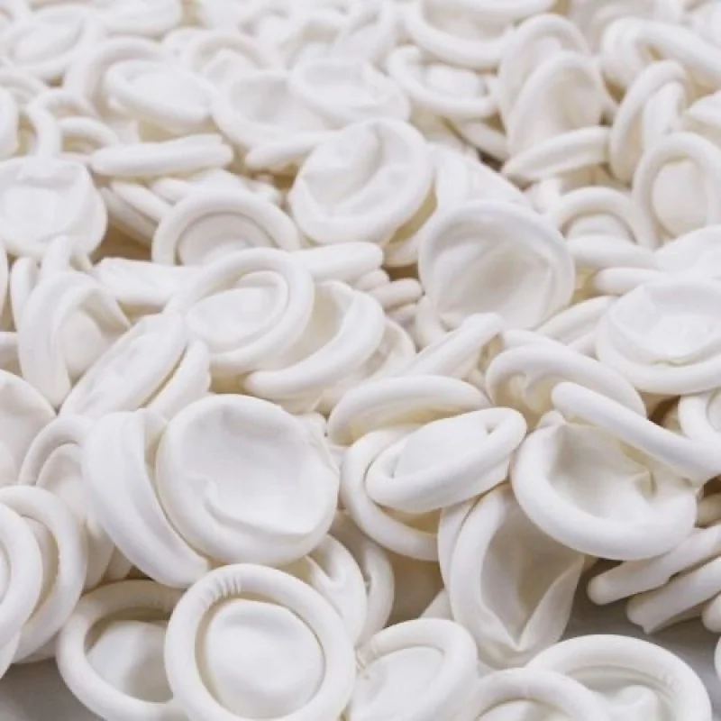 Латексные накладки на палец - белые - Фотография_6