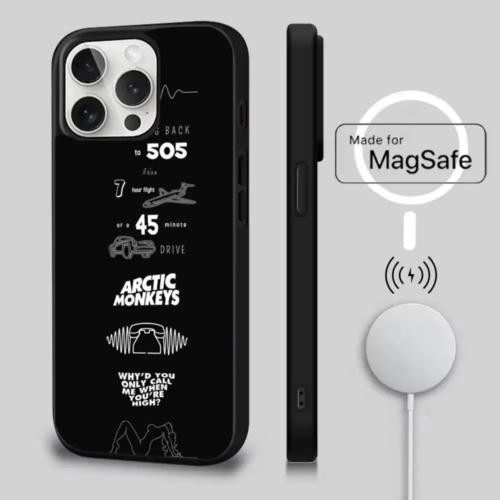 Чехол для телефона band a-arctic m-monkeys для iphone 16 - Фотография_2