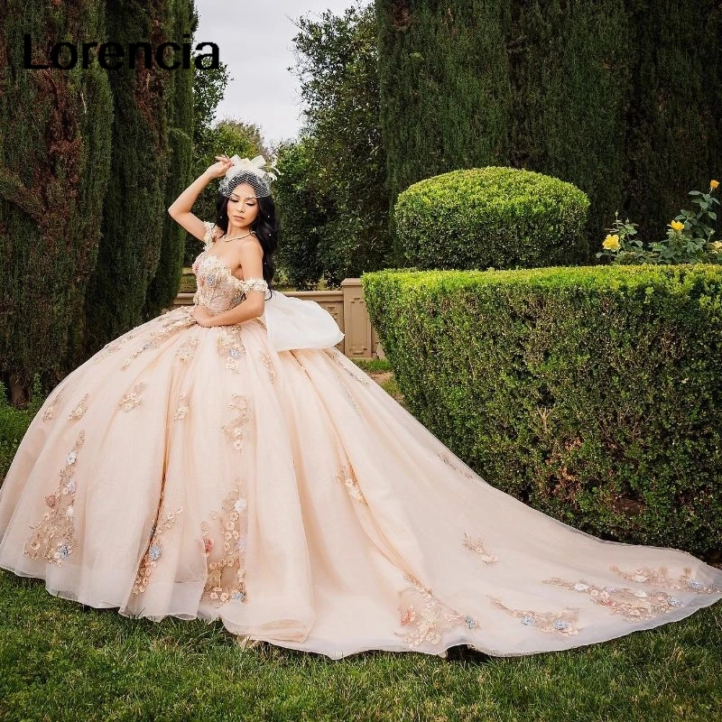 Lorencia blush quinceanera платье - Фотография_4