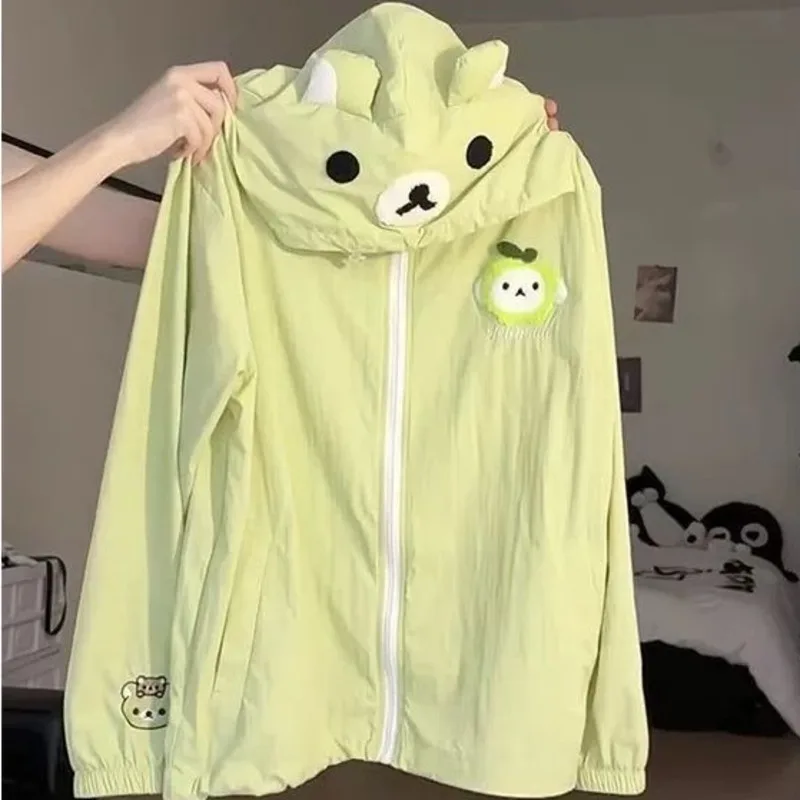Толстовка rilakkuma с вышивкой - Фотография_2