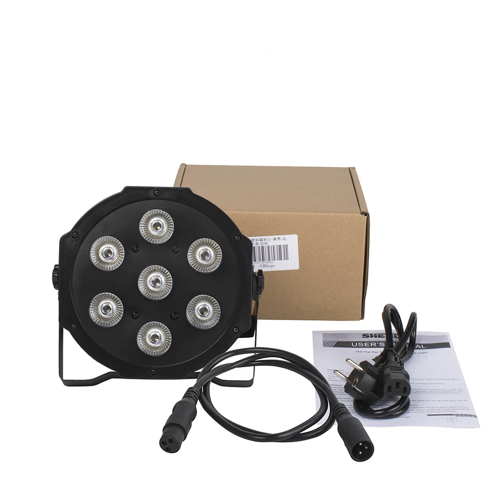 Shehds led flat par 7x18 вт rgbwa - Фотография_5