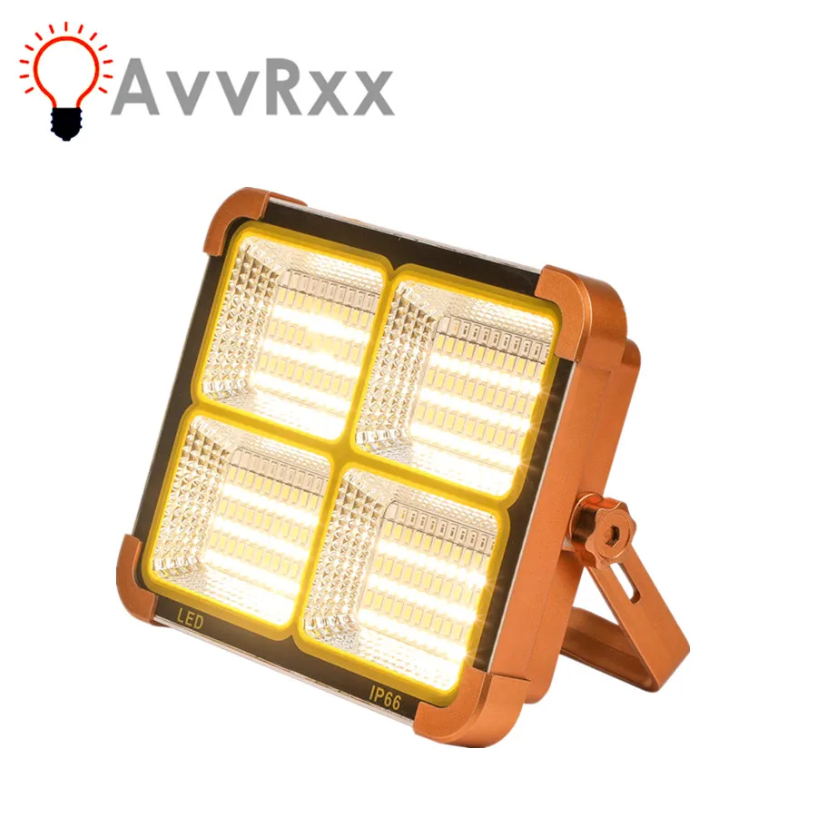 288led солнечный прожектор с зарядкой