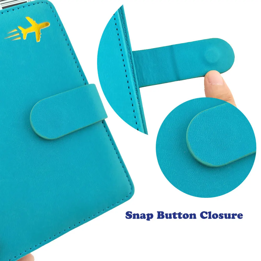 Индивидуальный кожаный держатель для паспорта премиум-класса - Фотография_3