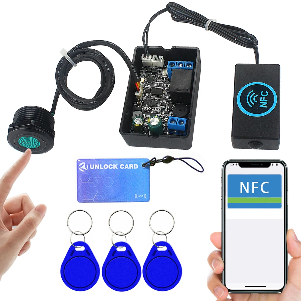 Мобильный телефон nfc реле отпечатков