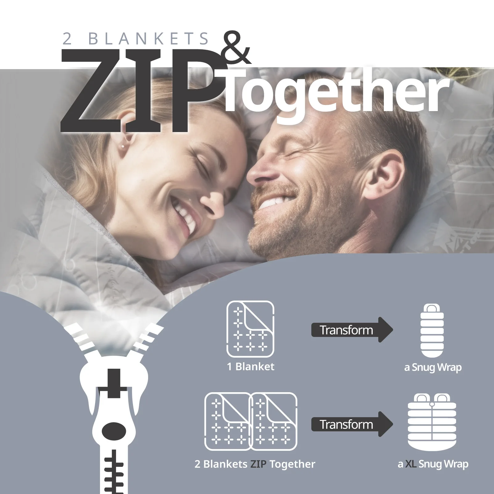 Пуховое одеяло для спального мешка для кемпинга для взрослых 210x140 см - Фотография_3