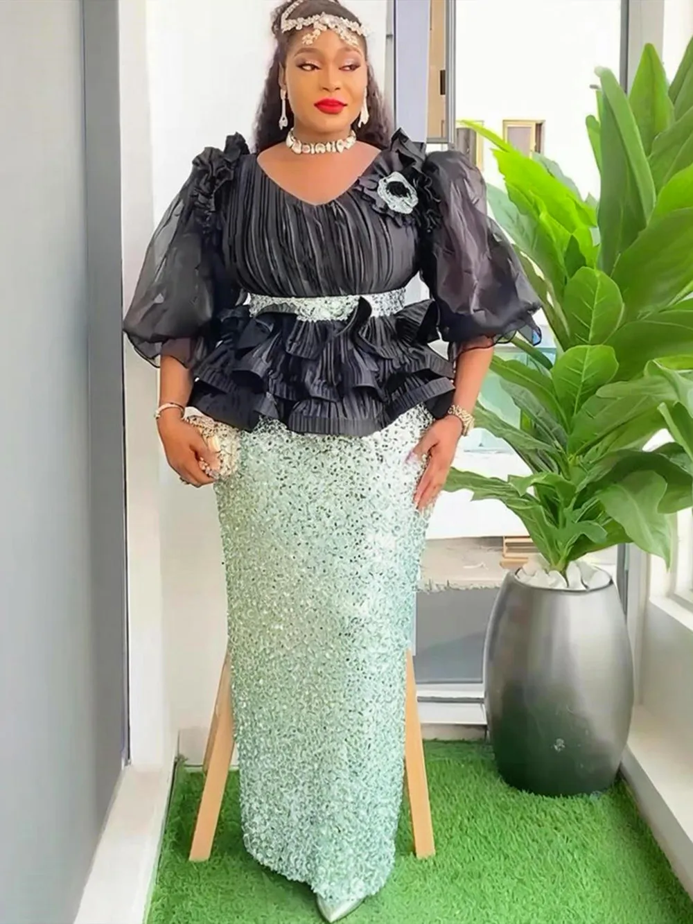 Вечерние платья больших размеров для женщин - Фотография_3