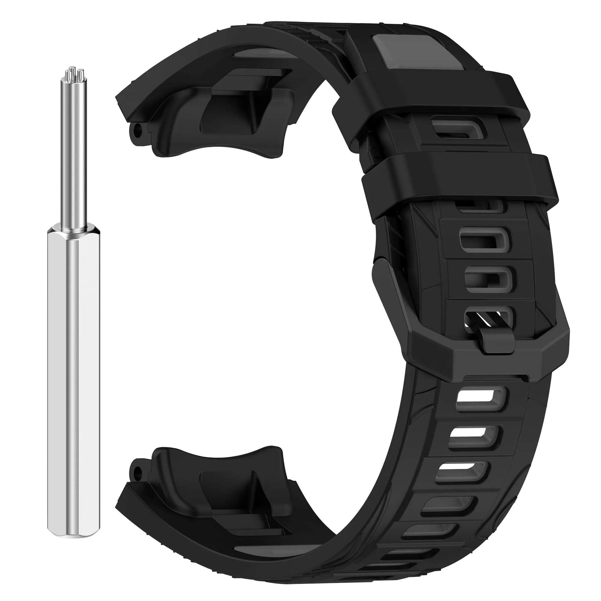 Силиконовый ремешок и чехол для huami amazfit t-rex 3 - Фотография_6