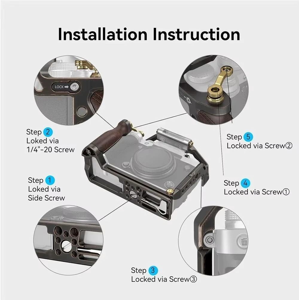 Клетка smallrig x-t5 retro для x-t5 - Фотография_3