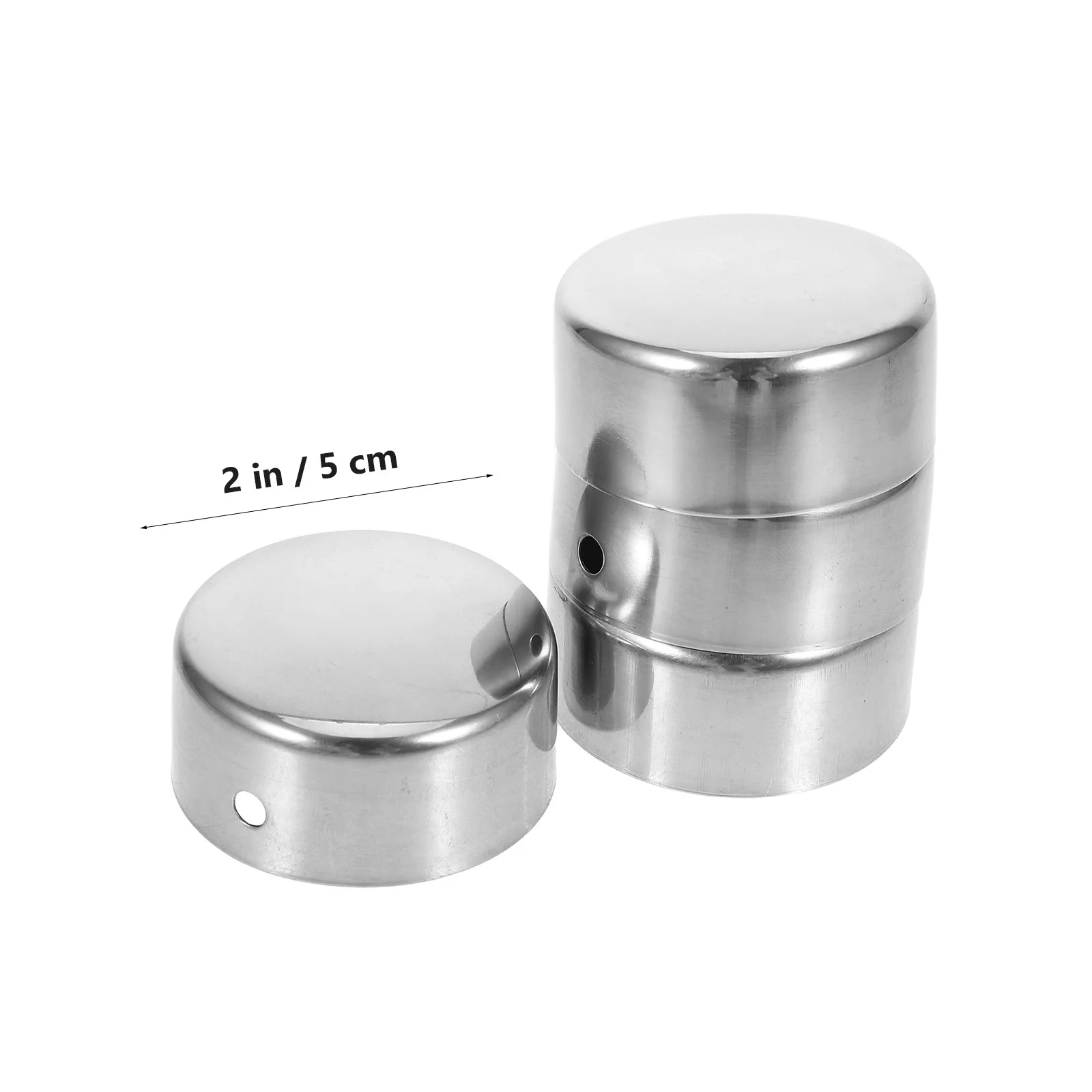 Торцевые заглушки для перил из нержавеющей стали - Фотография_3