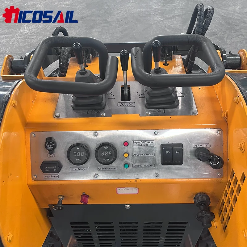 Мини-погрузчик с бортовым поворотом nicosail 450 - Фотография_6