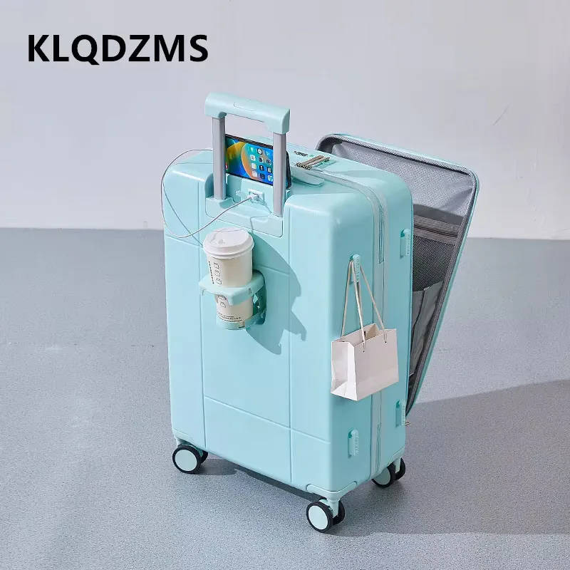 Klqdzms чемодан для ноутбука с зарядкой через usb - Фотография_5