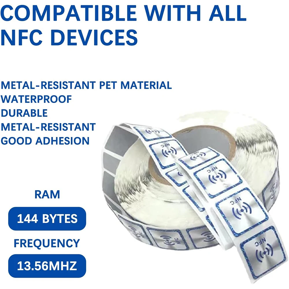 Nfc ntag213 rfid-метка nfc 213 - Фотография_4