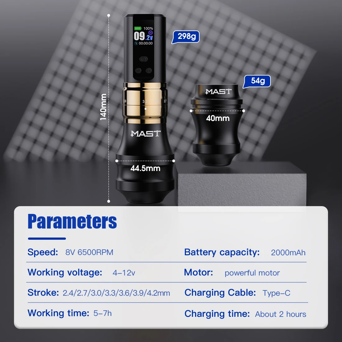 Dragonhawk mast pen роторная беспроводная - Фотография_6
