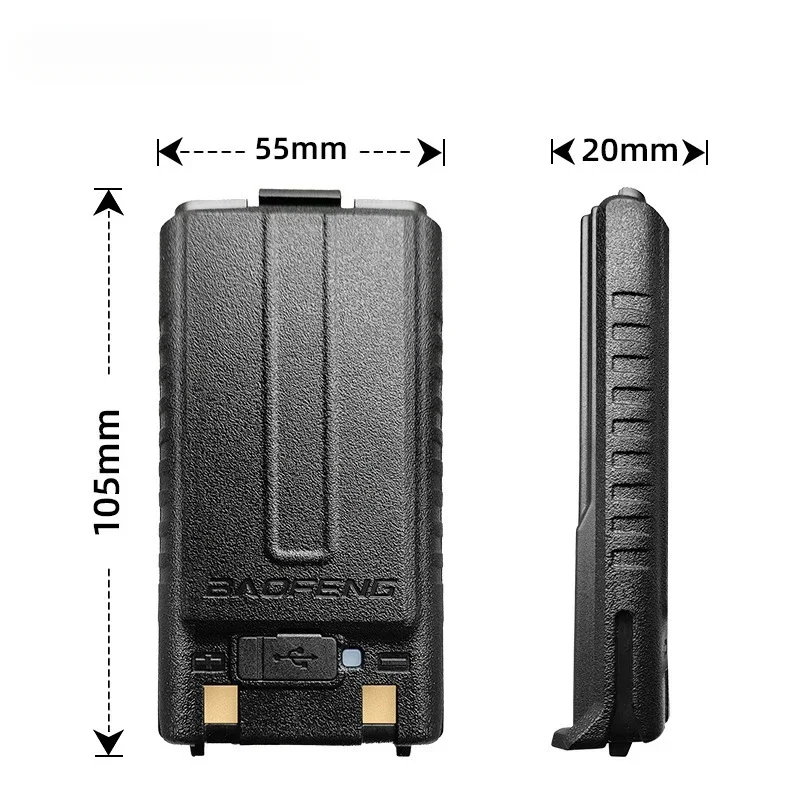 Для baofeng uv-5rh радио батарея - Фотография_2