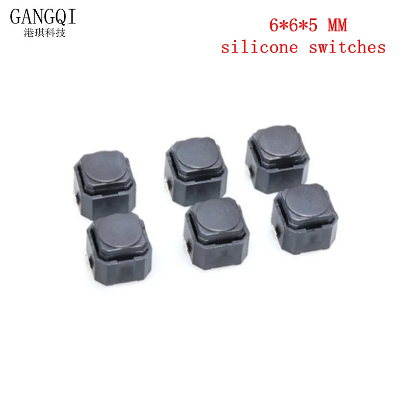 6*6*5 мм smd бесшумный кнопочный