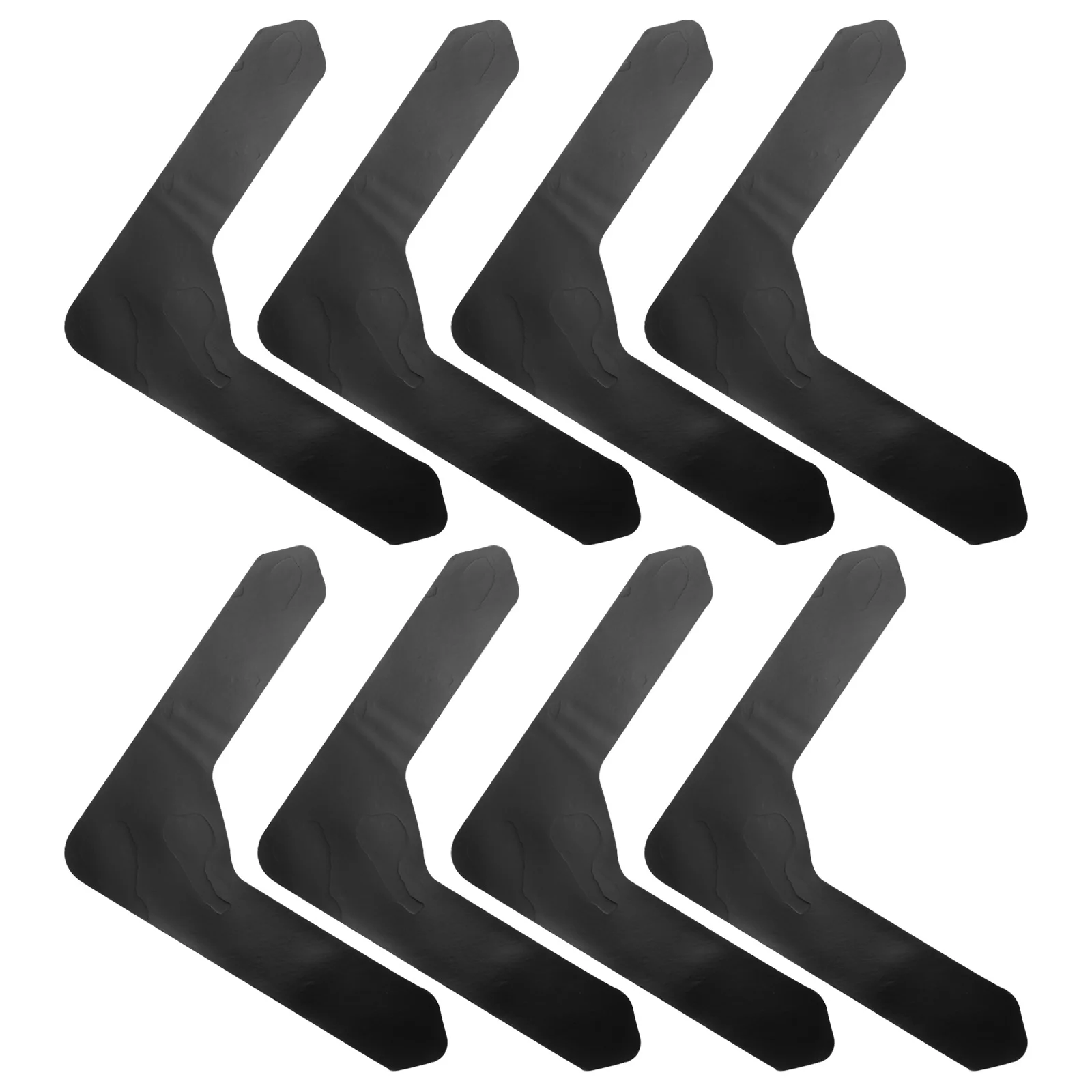 Черные нескользящие наклейки на ковер - Фотография_4