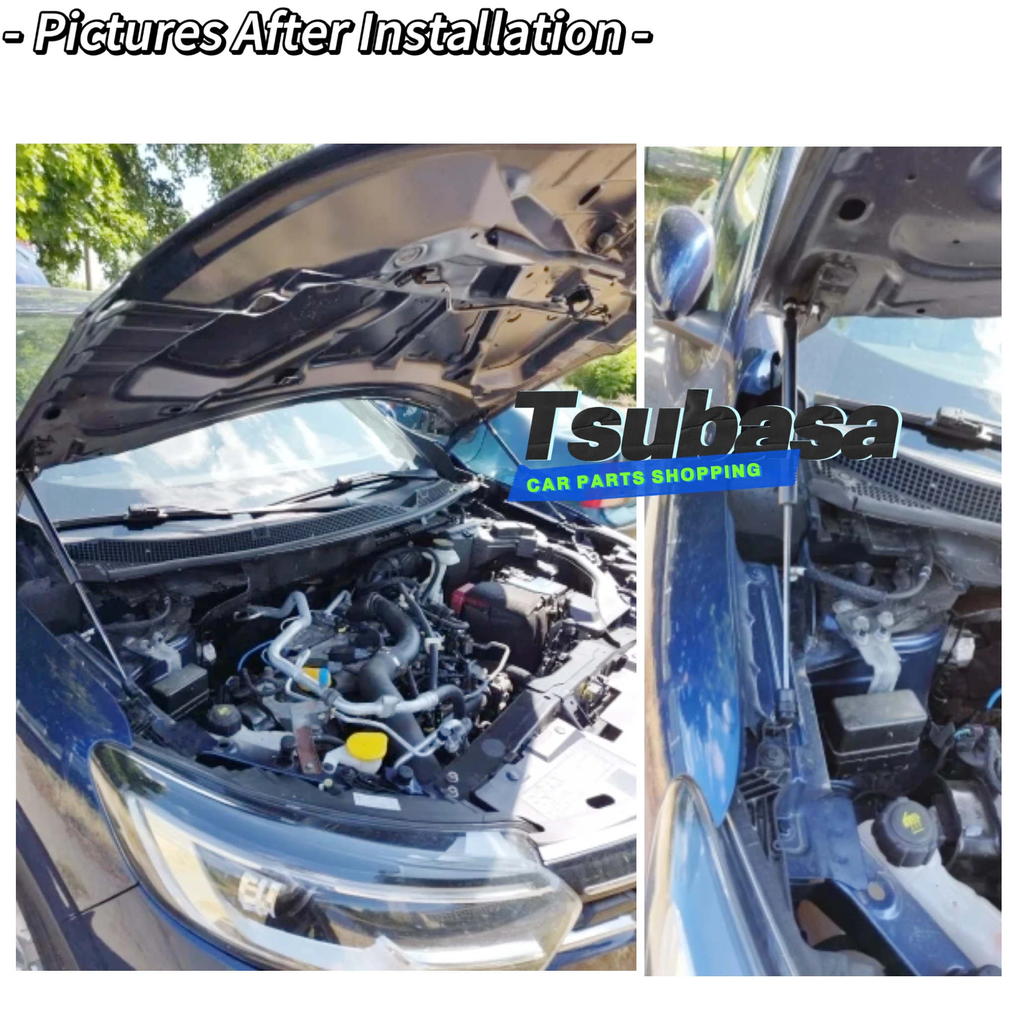 Распорки капота для renault kadjar - Фотография_2