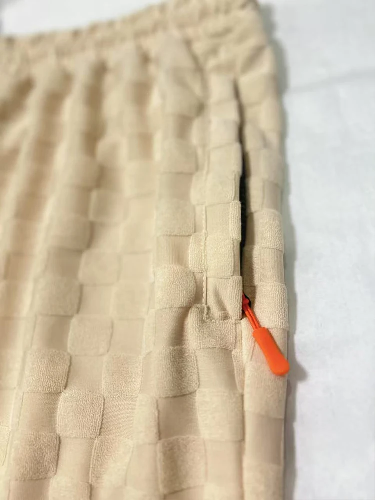 Летние мужские повседневные шорты с карманами на молнии - Фотография_4