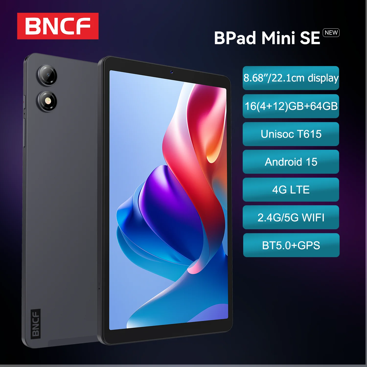 Bncf bpad mini se 8