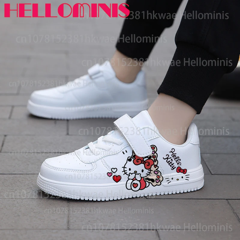 Детская обувь hello kitty с 3d принтом для мальчиков и девочек - Фотография_5