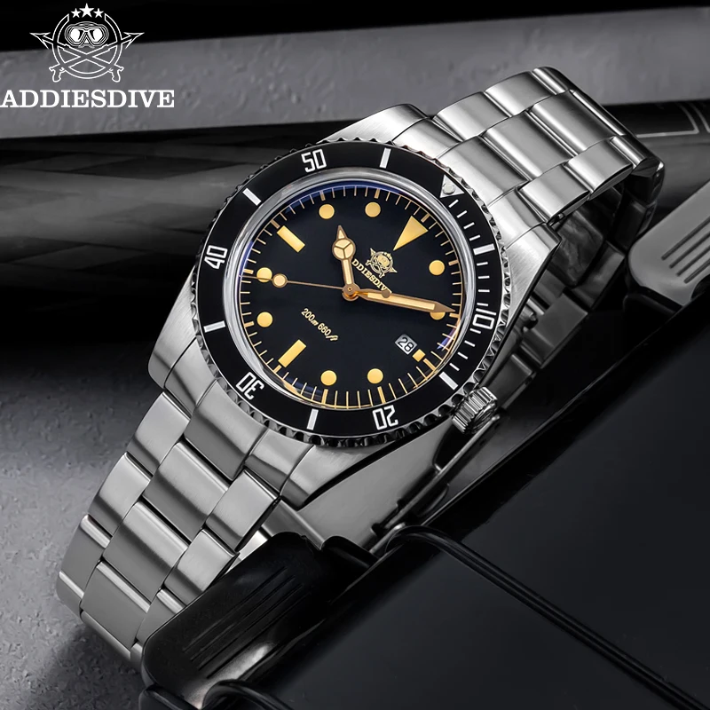 Addiesdive мужские роскошные часы с керамическим безелем - Фотография_2