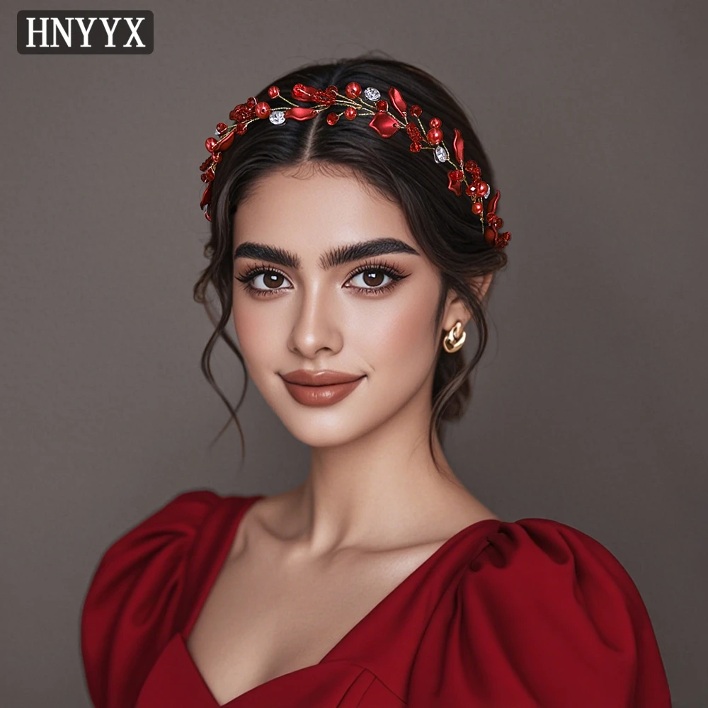 Youlapan свадебная повязка на голову со стразами ручной работы