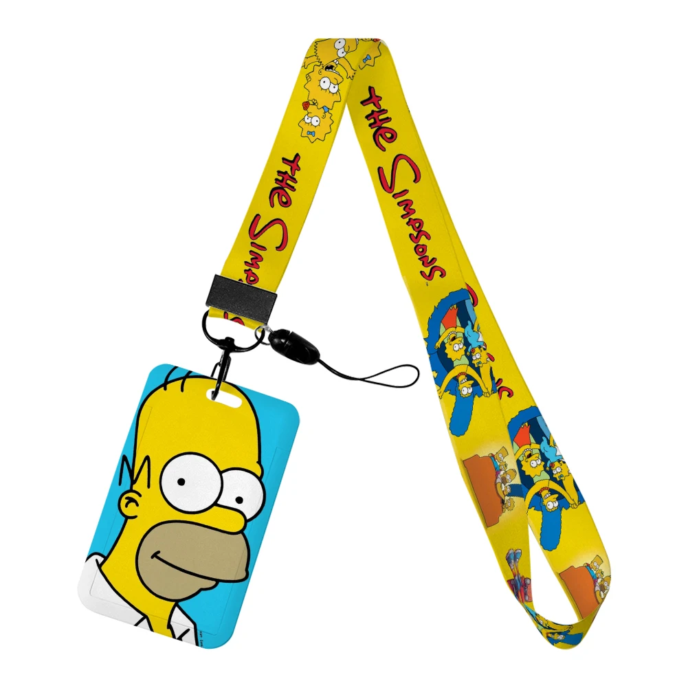 Cartoon the simpson anime lanyard - Фотография_2