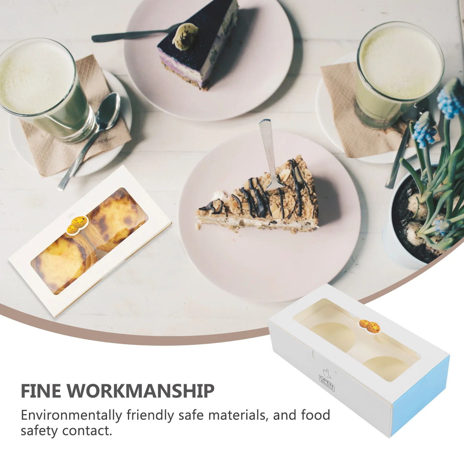 Коробки для яичных пирогов - Фотография_2