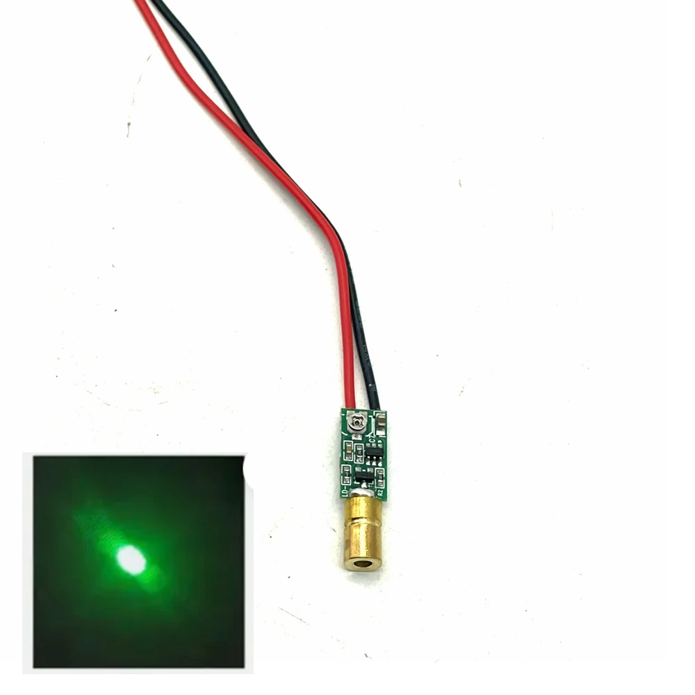 515nm 520nm 5mw mini brass green