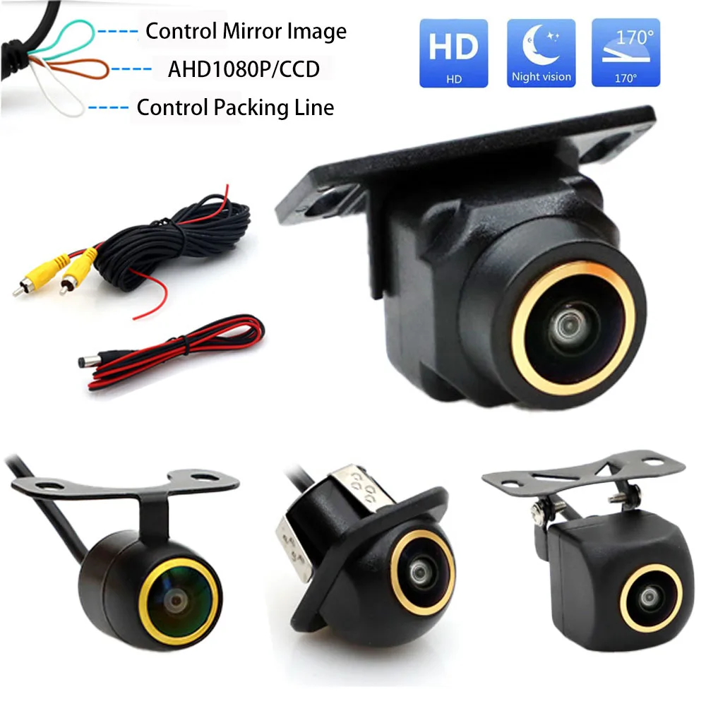 Ahd 1080p fisheye ccd водонепроницаемая