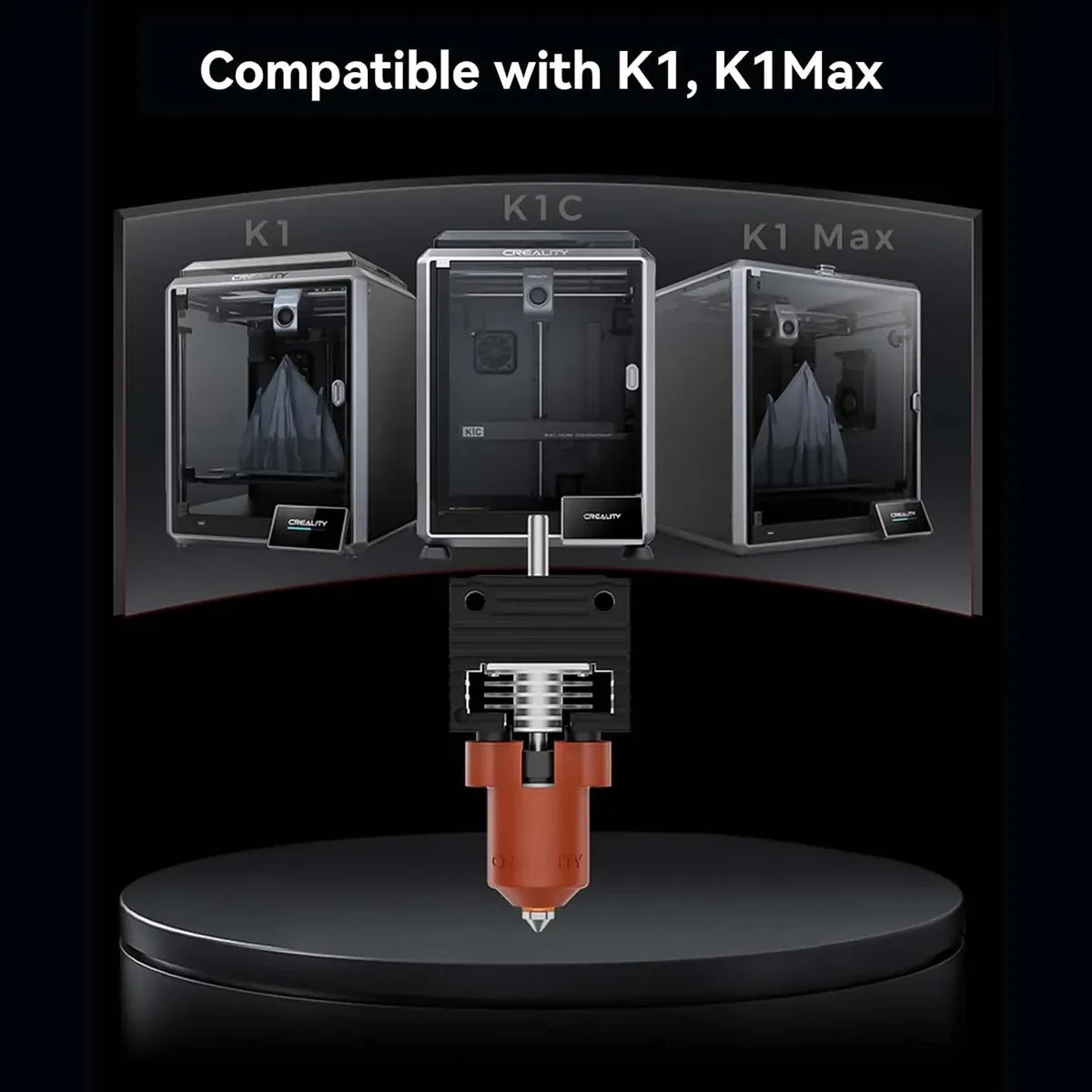 Набор для hotend k1c k1 max с керамическим нагревательным блоком - Фотография_5