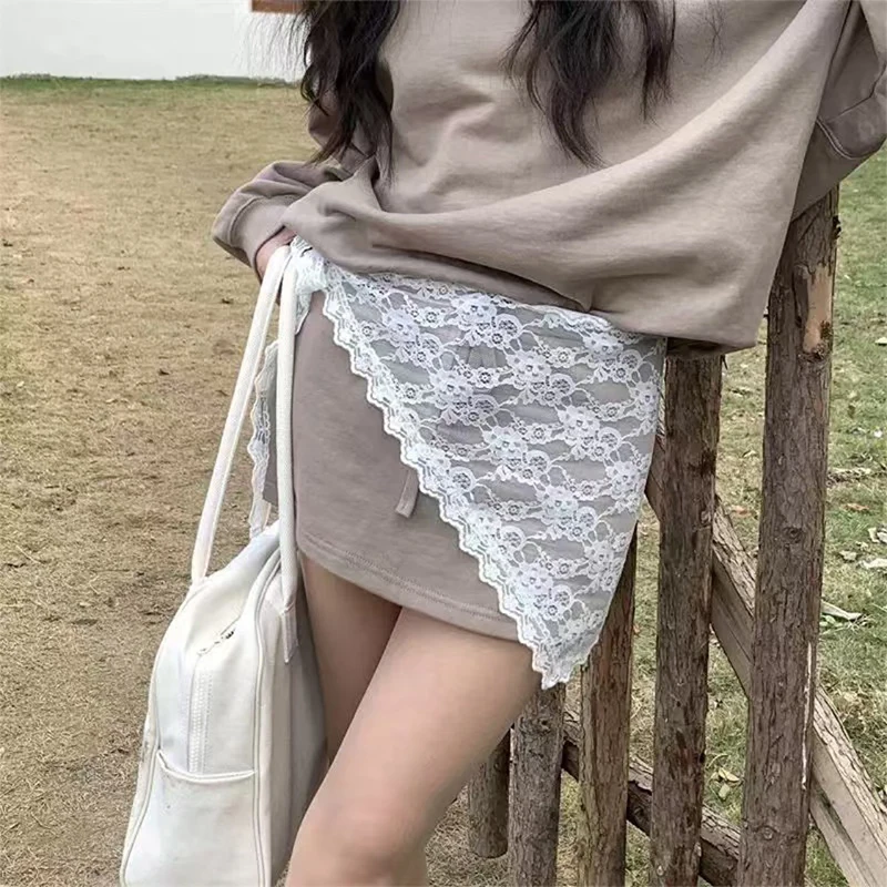 Треугольная короткая юбка 2 в 1 - Фотография_3