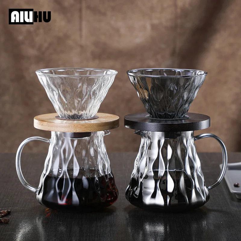Кофейник ailihu, стеклянный общий