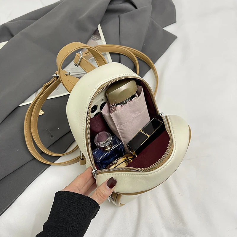 Мини-рюкзак с двумя плечами для женщин - Фотография_2